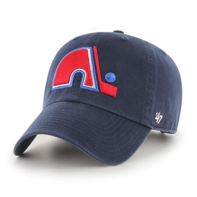 47 Brand Quebec Nordiques Vintage Clean Up Hat - Leaside Hockey Shop Inc.