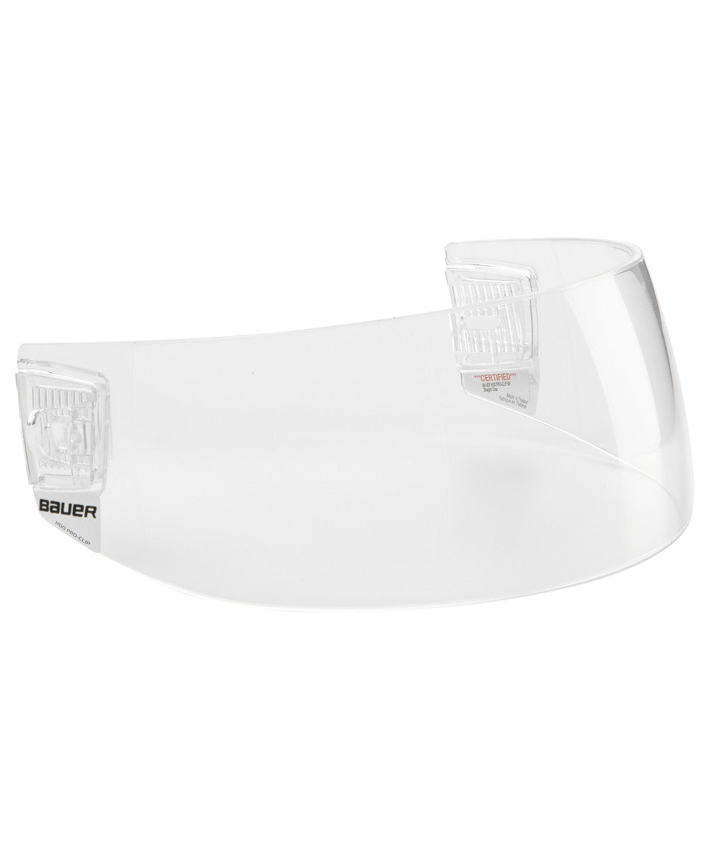 Bauer HDO Pro Clip Visor (straight) - Leaside Hockey Shop Inc.