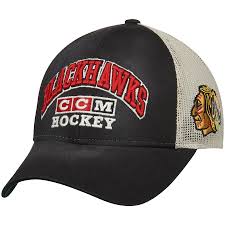 CCM Trucker Mesh Snapback Blackhawks NHL Hat - Leaside Hockey Shop Inc.